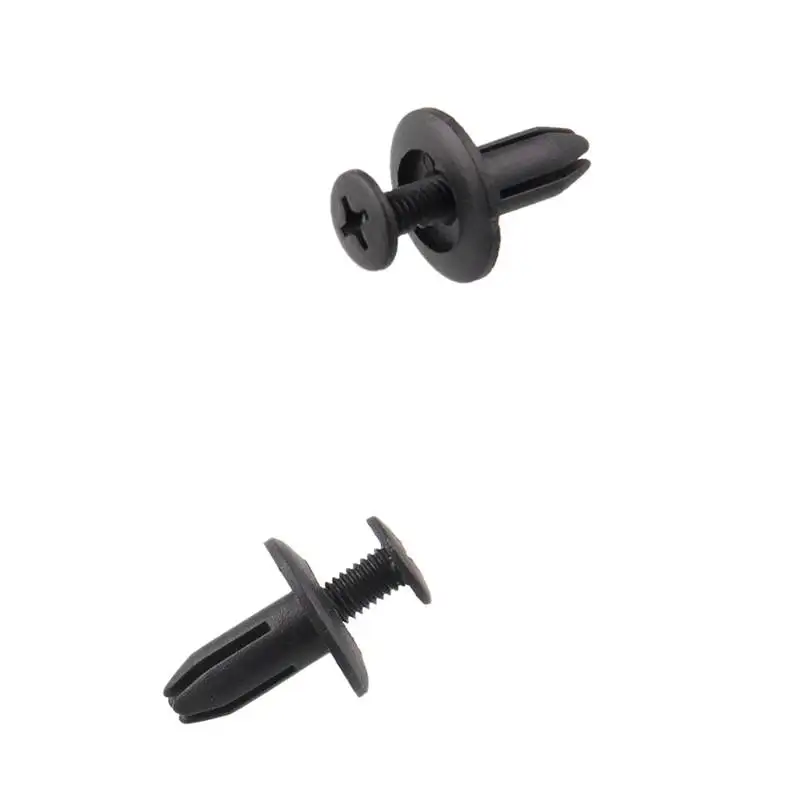 

Quality 120 X 6Mm Car Plastic Rivets Hole Dia Fastener Bumper Push Pin Clips