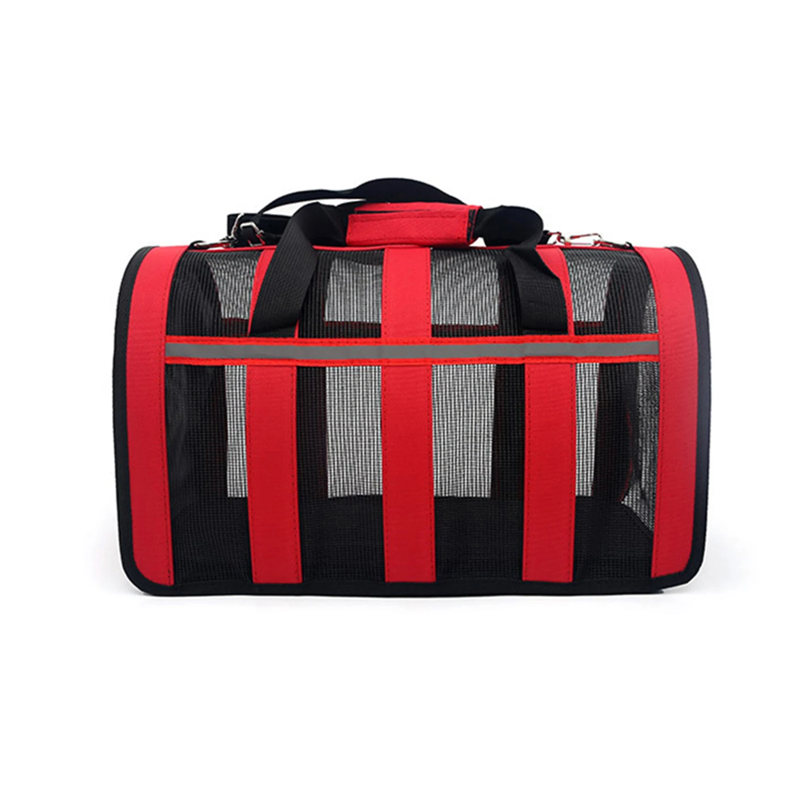 

2in1 Pet Carrier for Small Cat Dogs Puppies Space Capsule Collapsible Pet Bags with Perspective Mesh Outdoor Use FEA889