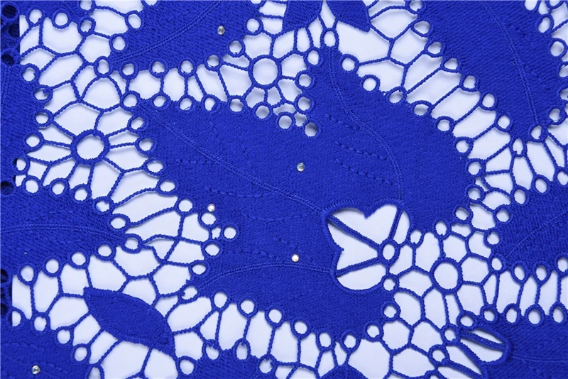 New Light Purple African Lace Fabric Water Soluble Guipure French Lace Fabric High Quality Nigerian Lace Fabric For WeddingA1668