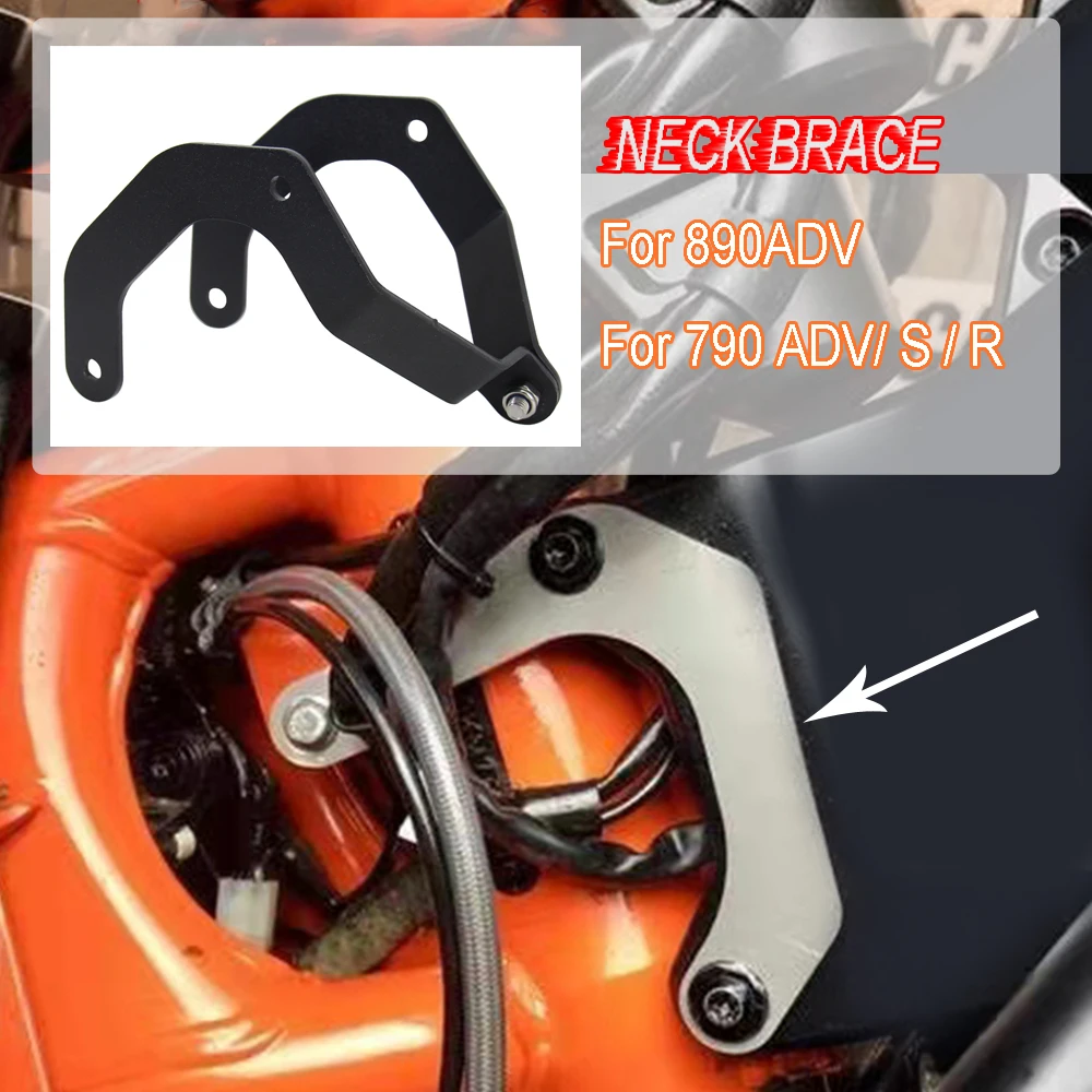 

NEW Motorcycle For 790 890 Adventure 790 ADV S / R 2019 2020 890 ADV 2020 2021 Headlight Reinforcement Brackets Neck Brace