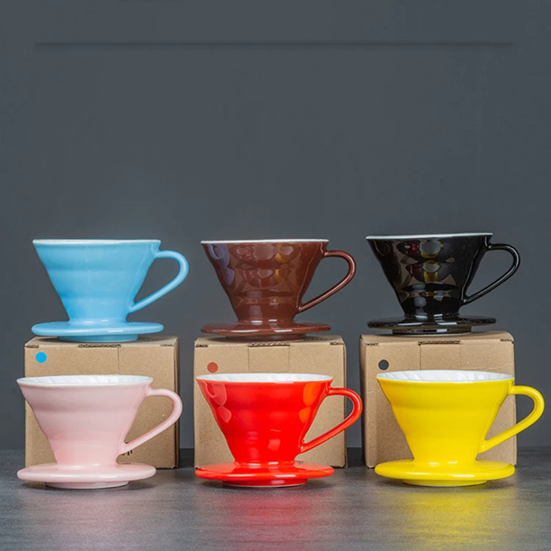 Портативный V60 кофейные фильтры для многократного использования чашки