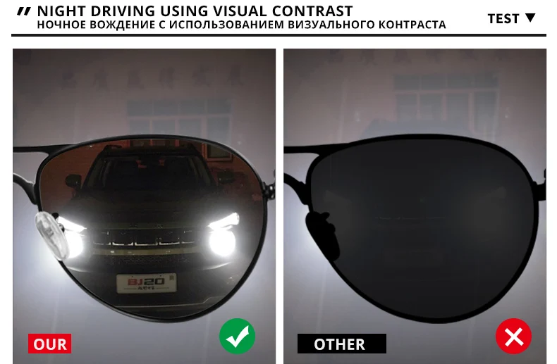 Авиационные фотохромные поляризованные солнцезащитные очки мужские для вождения День ночного видения водительские поляризованные очки UV400 zonnebril heren