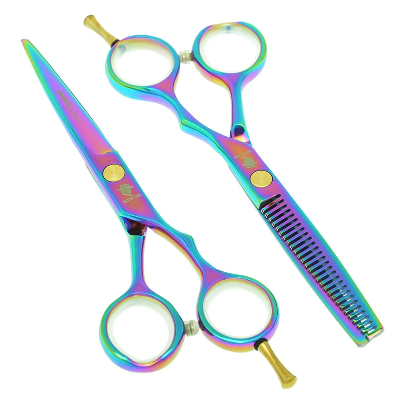 5 &quotSmith Chu Профессиональные Парикмахерские ножницы Япония 440c для стрижки волос и
