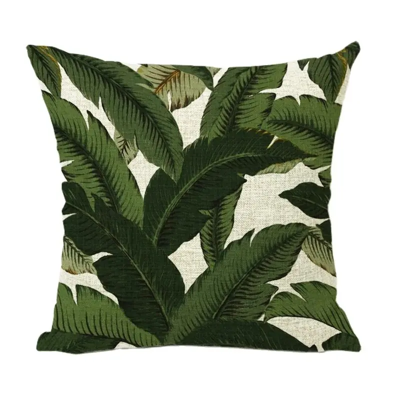 Тропические Botany Подушка 45 см пальмовый лист качели &quotСолнечный свет&quot чехол