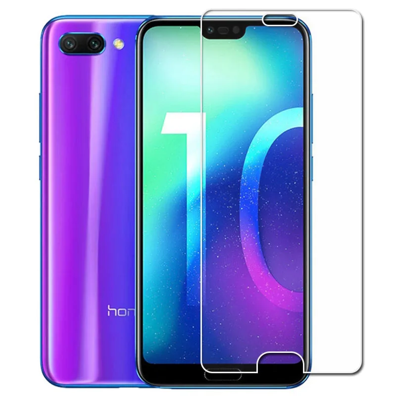 С уровнем твердости 9H HD протектор экрана из закаленного стекла для Huawei Honor 10 защитную пленку на Honor10 COL-AL10, COL-L29, COL-L19 защитное покрытие для экрана