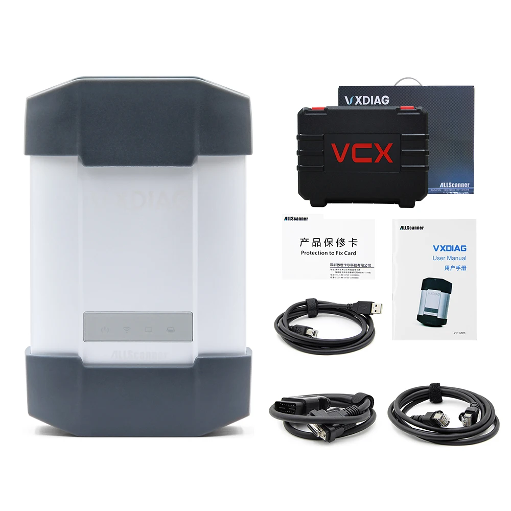 VXDIAG VCX плюс OBD OBD2 wifi сканер автомобильный диагностический инструмент J2534 для JLR SDD V158 для Porsche v18.1 Ecu программист инструмент