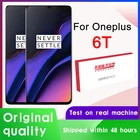 100% Оригинальный AMOLED дисплей 6,41 дюйма, сменный ЖК-кодирующий преобразователь сенсорного экрана в сборе для Oneplus 6T для модели 1 + 6T A6010 A6013
