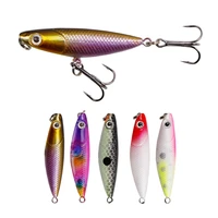 1pcs fishing lure 4 5cm 2g artificial bait hard bait top water lures floating mini pencil minnow fishing accessories tackle