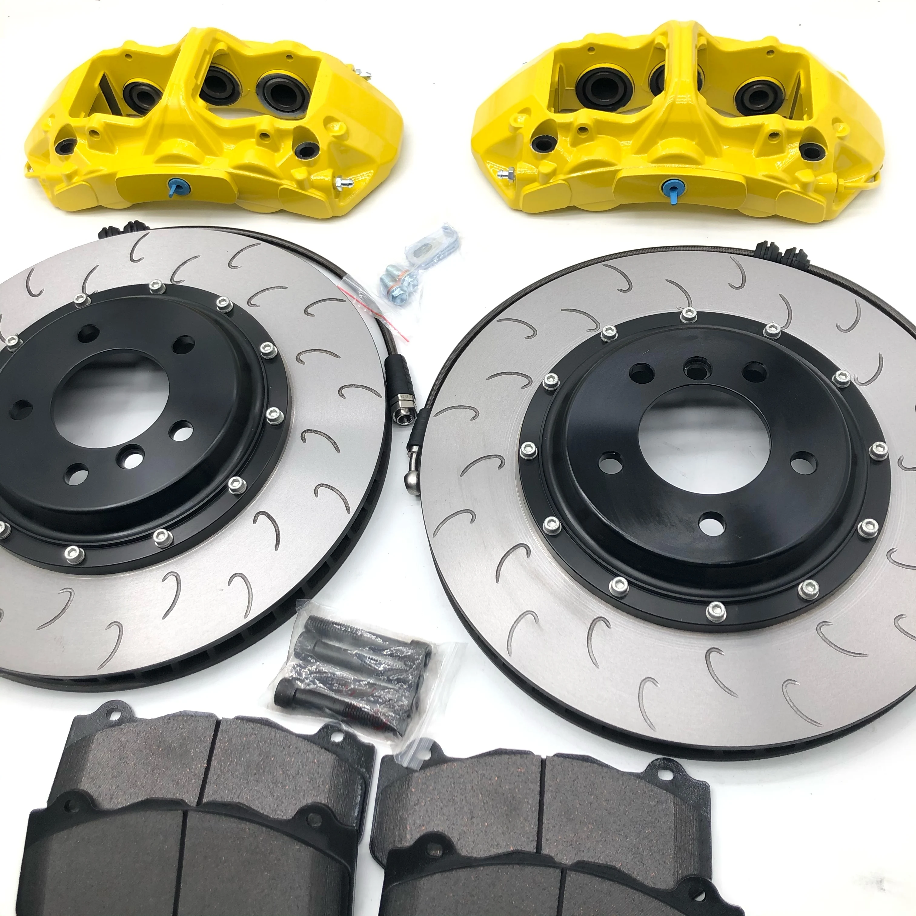 

Jekit Auto brake 6 pots red/yellow/blue caliper with 380x34mm disc for E92 E91 e90 /335i/ 325i e46 tuning ls430 w204 rim20
