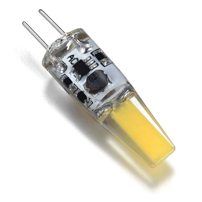 Лампа-кукуруза 220 В переменного тока/12 постоянного тока 12 G4 3 Вт G4COB 5 6 сверхъяркая