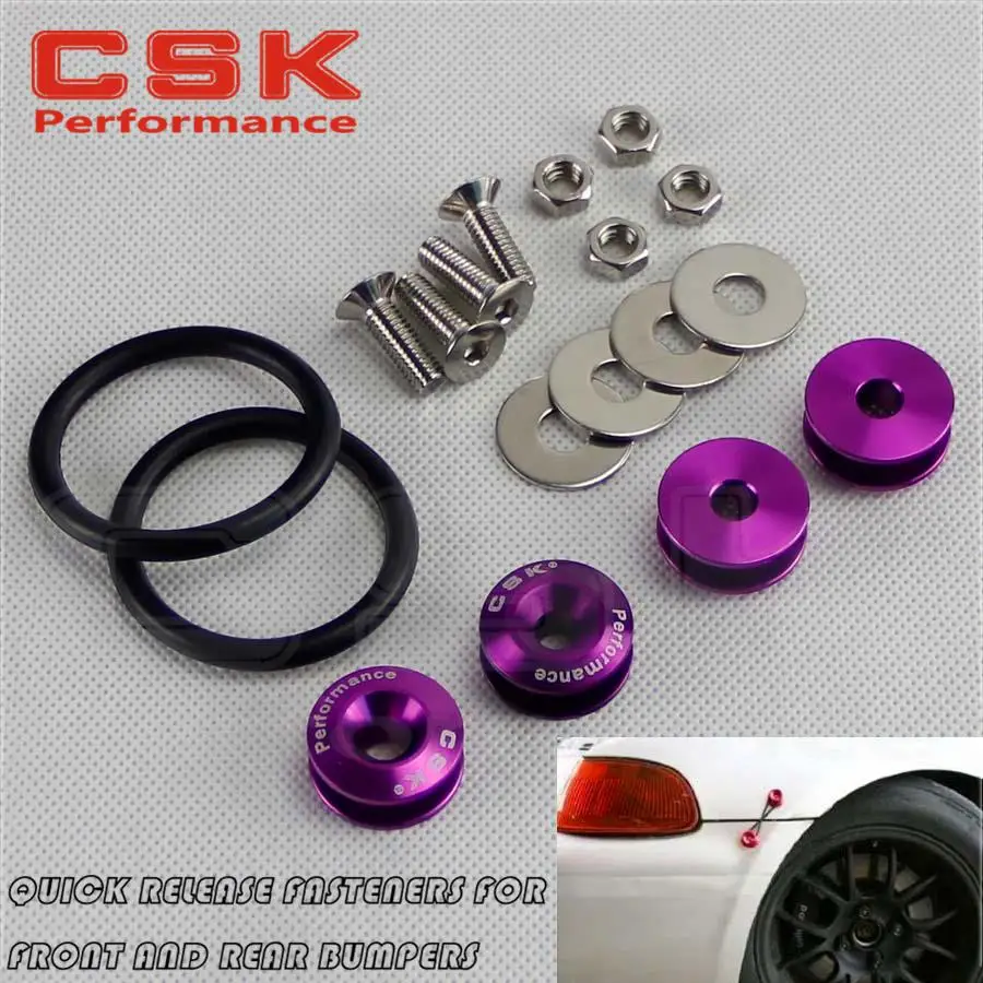 4 * M6 JDM быстросъемный фотоальбом для бампера крыла багажника крышки люка-6 цветов