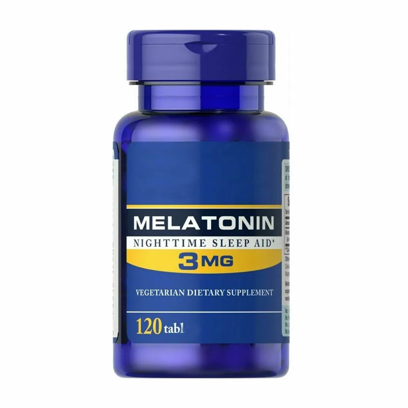 

5bottles/3bottles/1bottle Strength Melatonin 3mg*120 Nighttime sleep aid