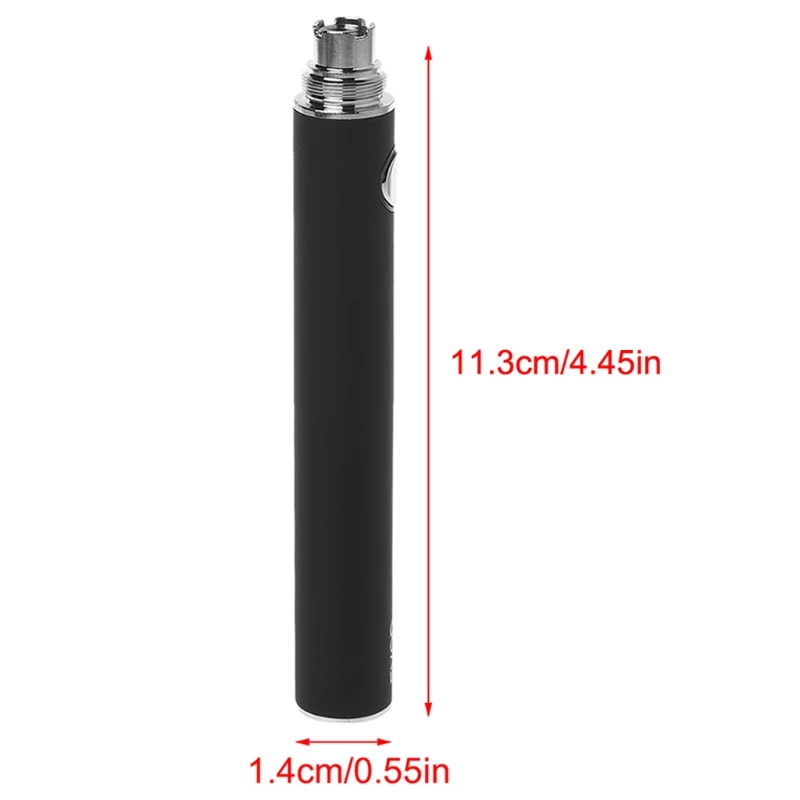 Электронная сигарета Micro USB порт Нижняя Зарядка батарея 1100mAh Для EVOD EGO |