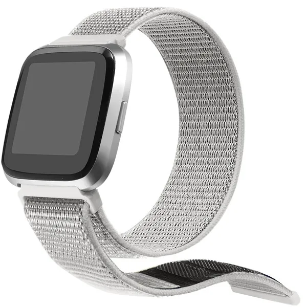 Color D Нейлоновая петля ремешок для Fitbit Versa ремешок сменный Браслет для Fitbit Versa умные часы мужские ремешки для часов женский браслет - Цвет: Color D