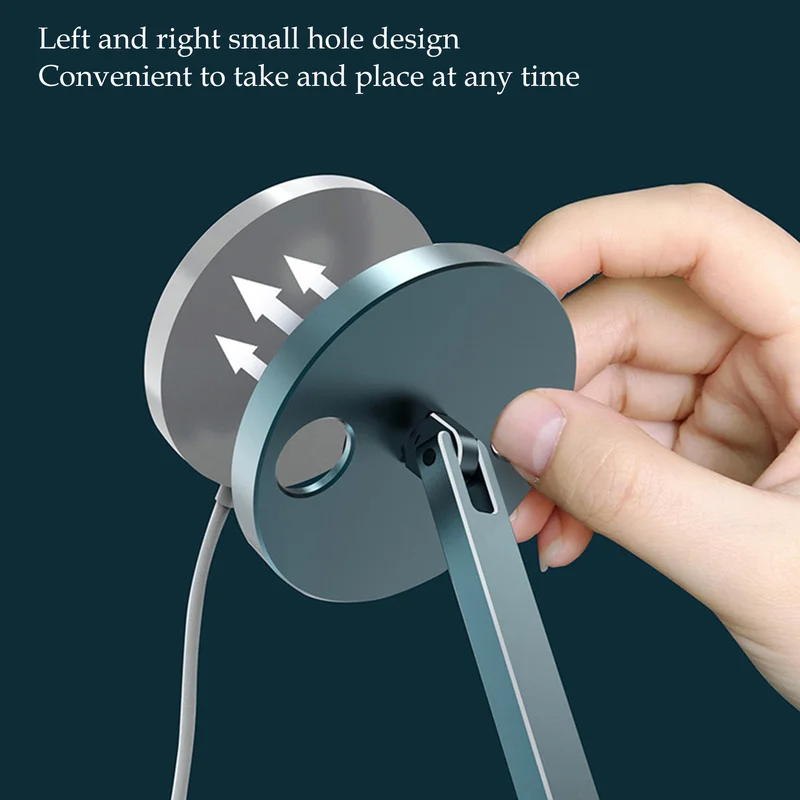 Wireless Phone Folding Stand Holder Rotating Holder for Iphone 12 Wireless Charger Folding Stand Holder