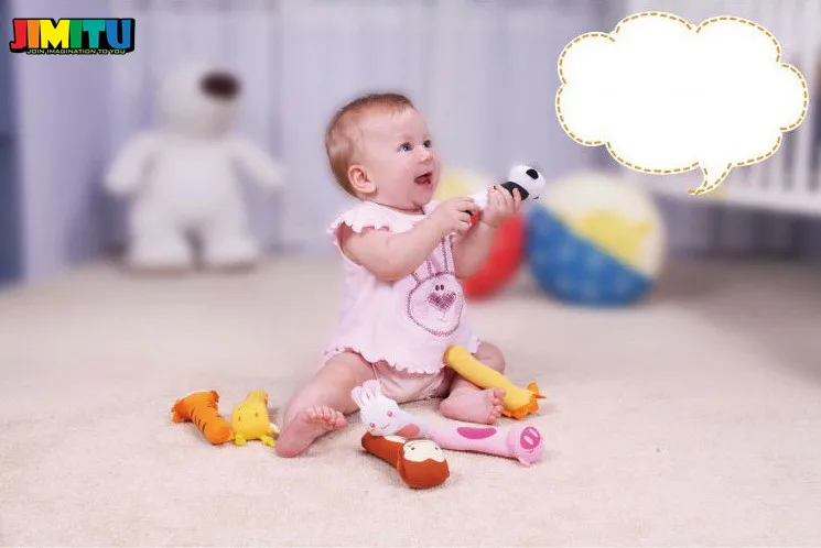 Детские Кольца погремушки в форме животного из мультфильма игрушки для раннего