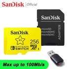 SanDisk NINTENDO SWITCH Micro SD 128 Гб Micro SD 64 Гб флэш-карта памяти SDTF флэш-карта 256 ГБ для Micro SD TF карта расширения игры
