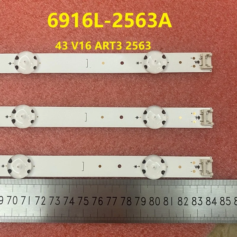 Светодиодная панель (3) для LG 43UH661V 43UH656V 43UH668V 43UH676V 43UW660H 43UW760H 43UH651V 43UH671V LC430DGG FJ M1 M2 M7