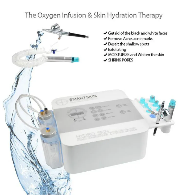 

Hydra Facial Dermabrasion Oxygen Infusion and Gentle Exfoliation Skin Peeling Face Cleaning Beauty Machine