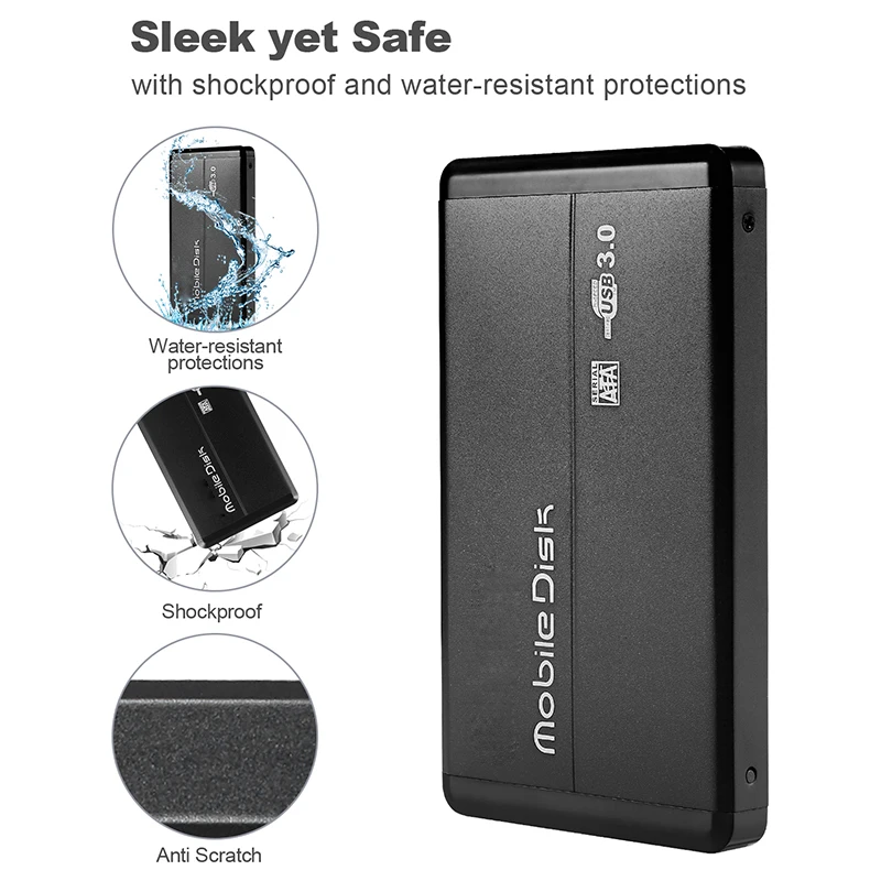 Внешний жесткий диск 2 5 дюйма 750 Гб 1000 HDD 500 ТБ 320 ГБ 250 160 120 для ноутбука|Внешние