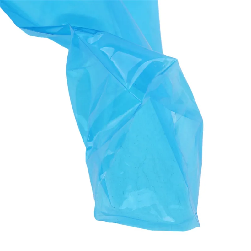 100 PCS/pack Tattoo Machine Clip Cord Sleeve Bag Covers Plastic Blue Disposable Hook Line Bag Hygiene Safe Protection Bag