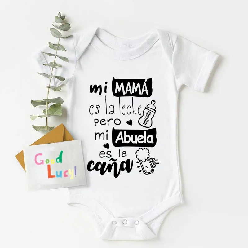 Cute Baby Bodysuit Fashion Newborn Funny Jumpsuit Infant Unisex Cute Print Short Sleeve Cotton Body Baby Playsuit Clothes