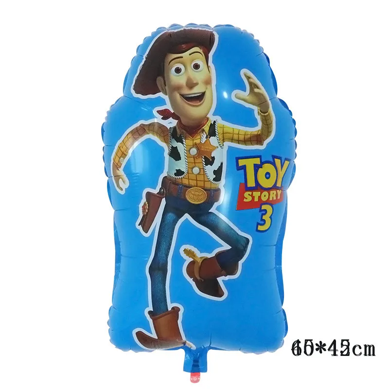 

giant toy kids tory ballon 18inch cartoon foil balloons woody Buzz Lightyear birthday party decorations kids party supplies toys