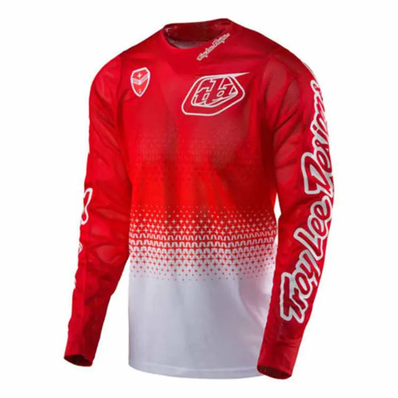 

2021 Men's Downhill Long sleeve Jerseys Mountain Bike MTB Shirts Offroad DH Motorcycle Jersey Motocross Sportwear Racing Bike