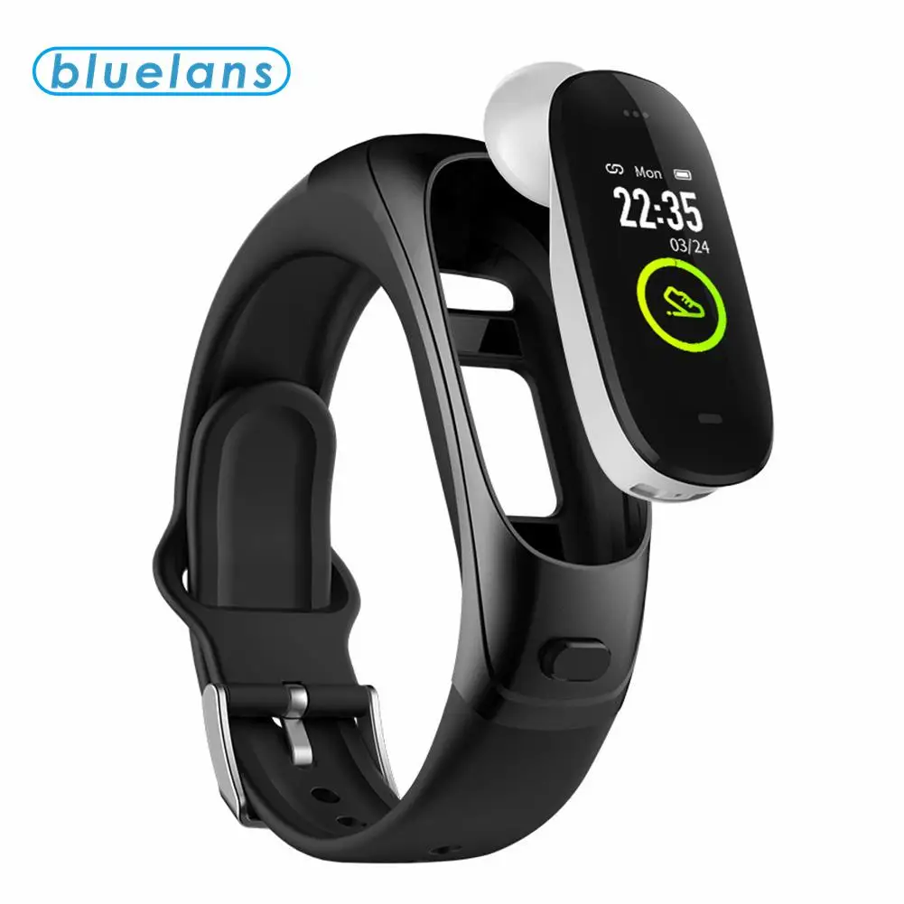 

V08Pro Smart Call Bracelet Heart Rate Sleep Monitoring Bluetooth 5.0 Earphone Smart Sports Bracelet Wristband For Xiaomi Samgung