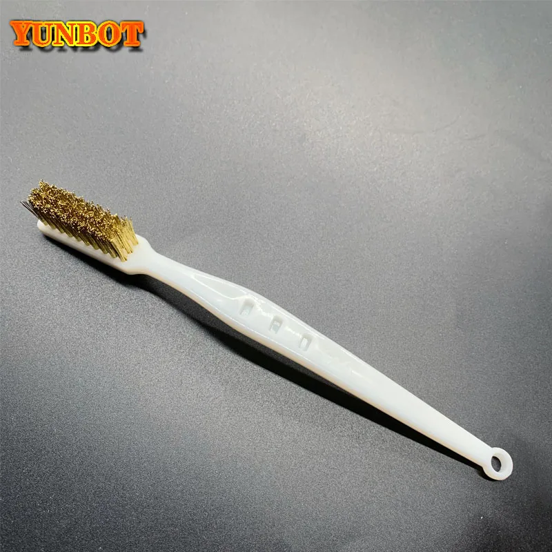 3d принтер очиститель инструмент медная проволока зубная щетка ручка Hotend