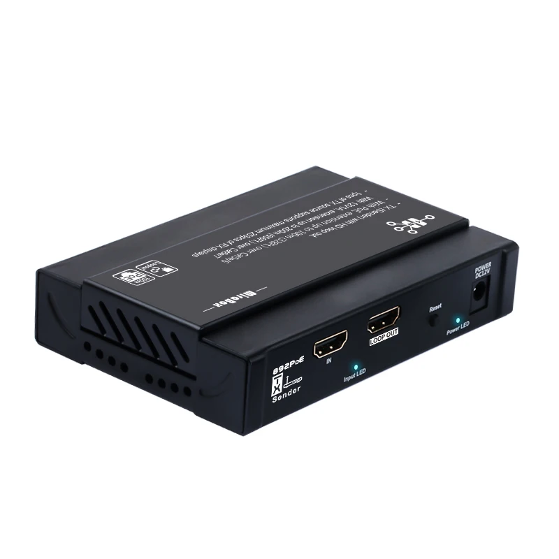 1080P HDMI PoE 1TX to multi RX Extender over IP/TCP Single Network by RJ45 cat5 cat5e cat6 Transmitter Receiver | Электроника