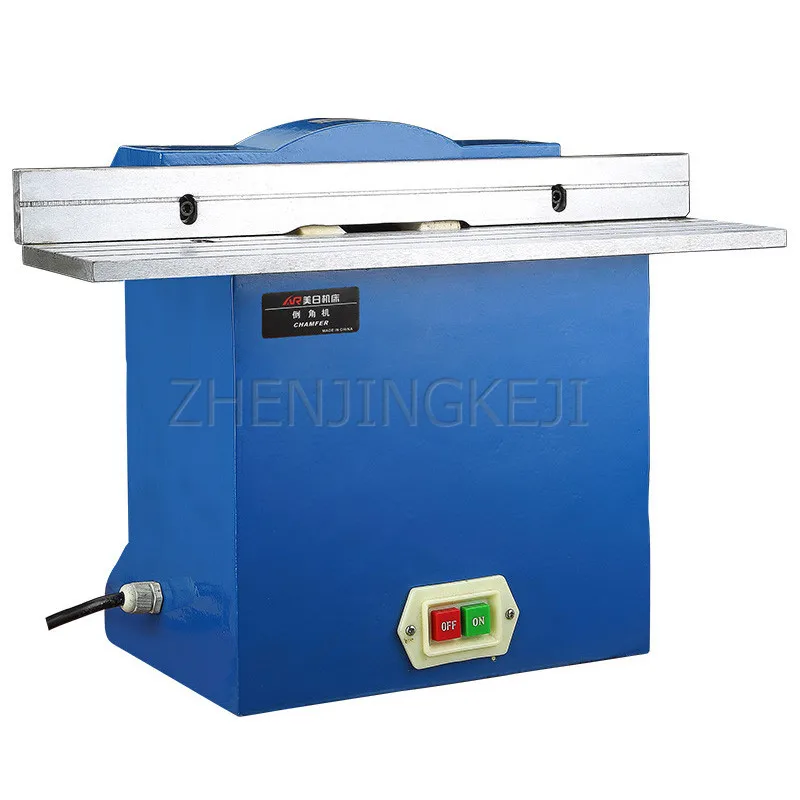 

Grinding Wheel Chamfering Machine 380V Plane Straight Line Chamfer machine Desktop Workpiece Beveling Machine 550W Machine Tools