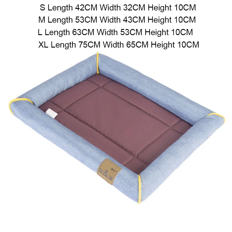Мягкая оксфордская кровать для домашних животных коврики собак и кошек подходит