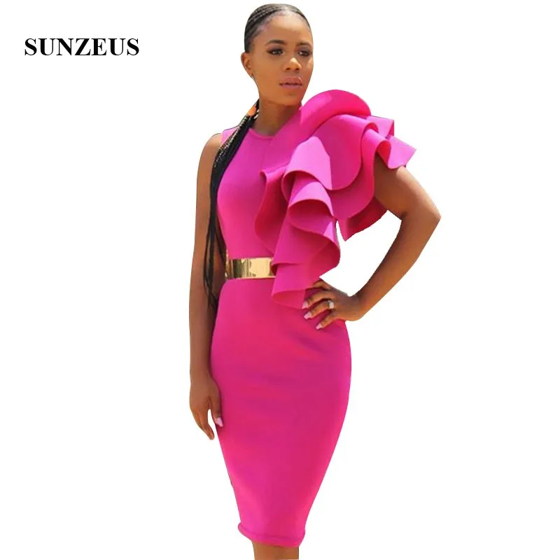 Женское коктейльное платье в африканском стиле облегающее Вечернее Платье До