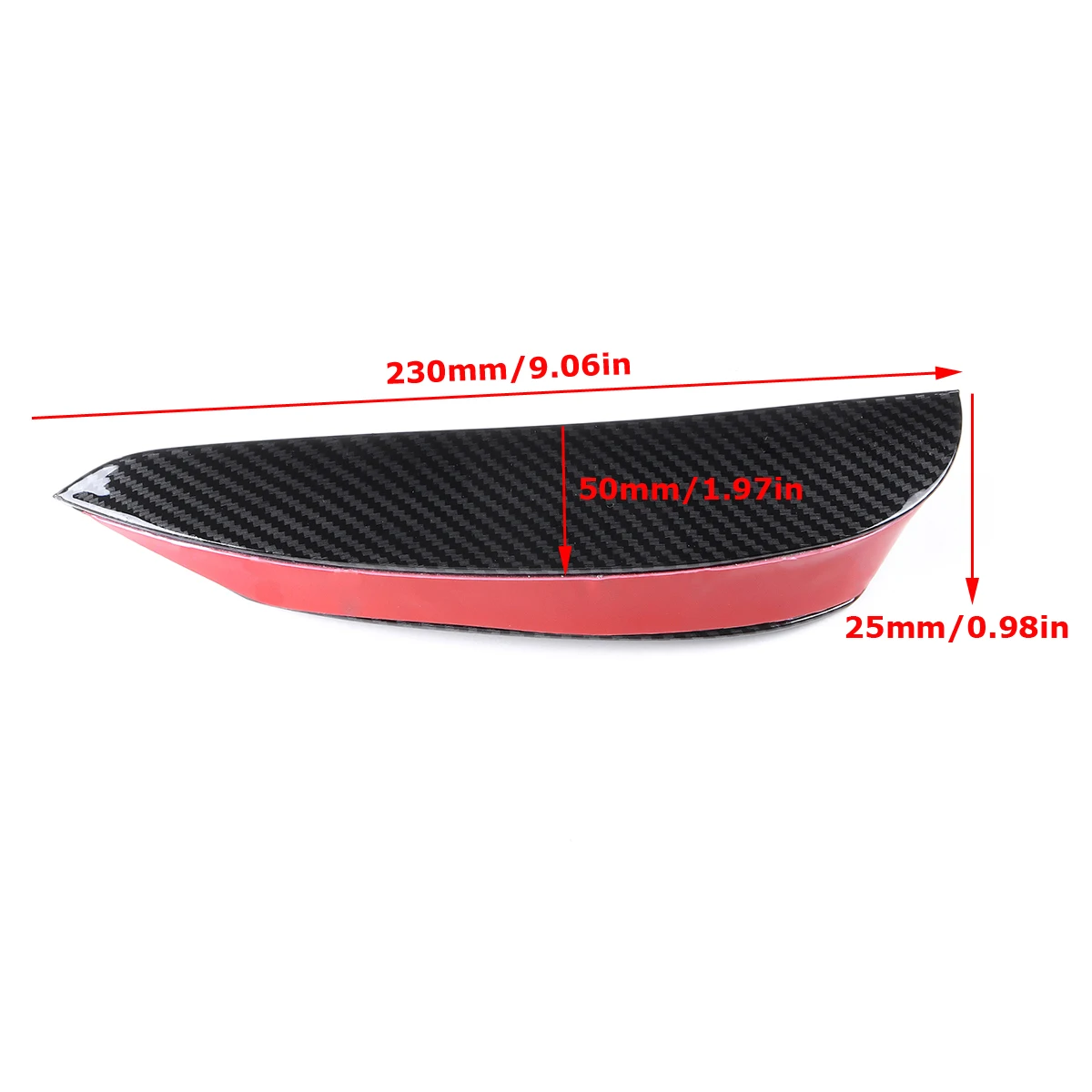 Сплиттер для переднего бампера автомобиля из углеродного волокна сплиттер