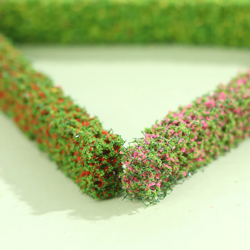 

Hot1Pc Thicket Dollhouse Outdoor Mini Model Garden Scene Flowerbed Shrub Simulation Flowerbed Plant Ornament DIY Accessories