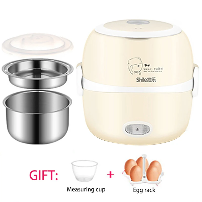 Электрическая мини коробка для завтрака с теплоизоляционным подогревом