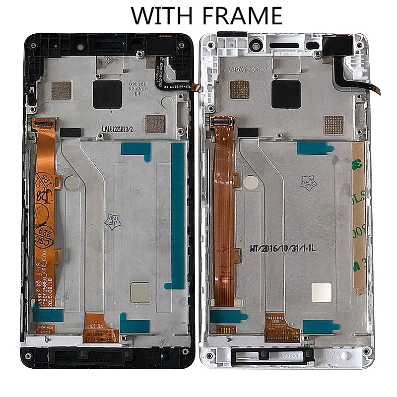 5.0&quot Original LCD For LENOVO P1M Display Touch Screen Digitizer Lenovo p1m Replacement P1ma40 P1mc50 Vibe | Мобильные телефоны