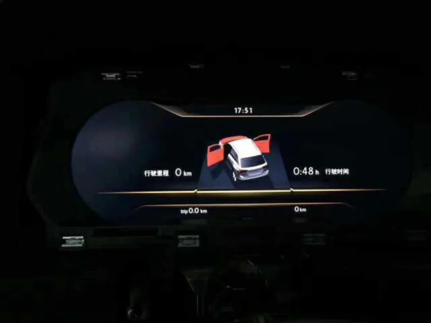 5G1 920 791B для VW Golf Mk7 7,5 Гольф 7 R Виртуальная кабина Комбинации ЖК-спидометр одометр спидометр ЖК-дисплей кластера 5G1 920 791 B