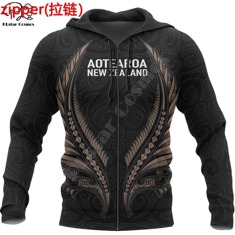 

PLstar Cosmos New Zealand Country Maori Aotearoa Tribe Tattoo Symbol 3Dprint Men/Women NewFashion Harajuku Hoodies Pullover B-26