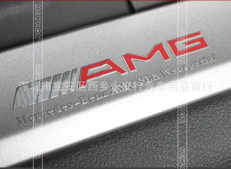 AMG металлическая Тонкая паста C из E автомобильных наклеек, клейкая бумага для автомобиля из никелевого сплава, клейкая бумага, автомобильные принадлежности