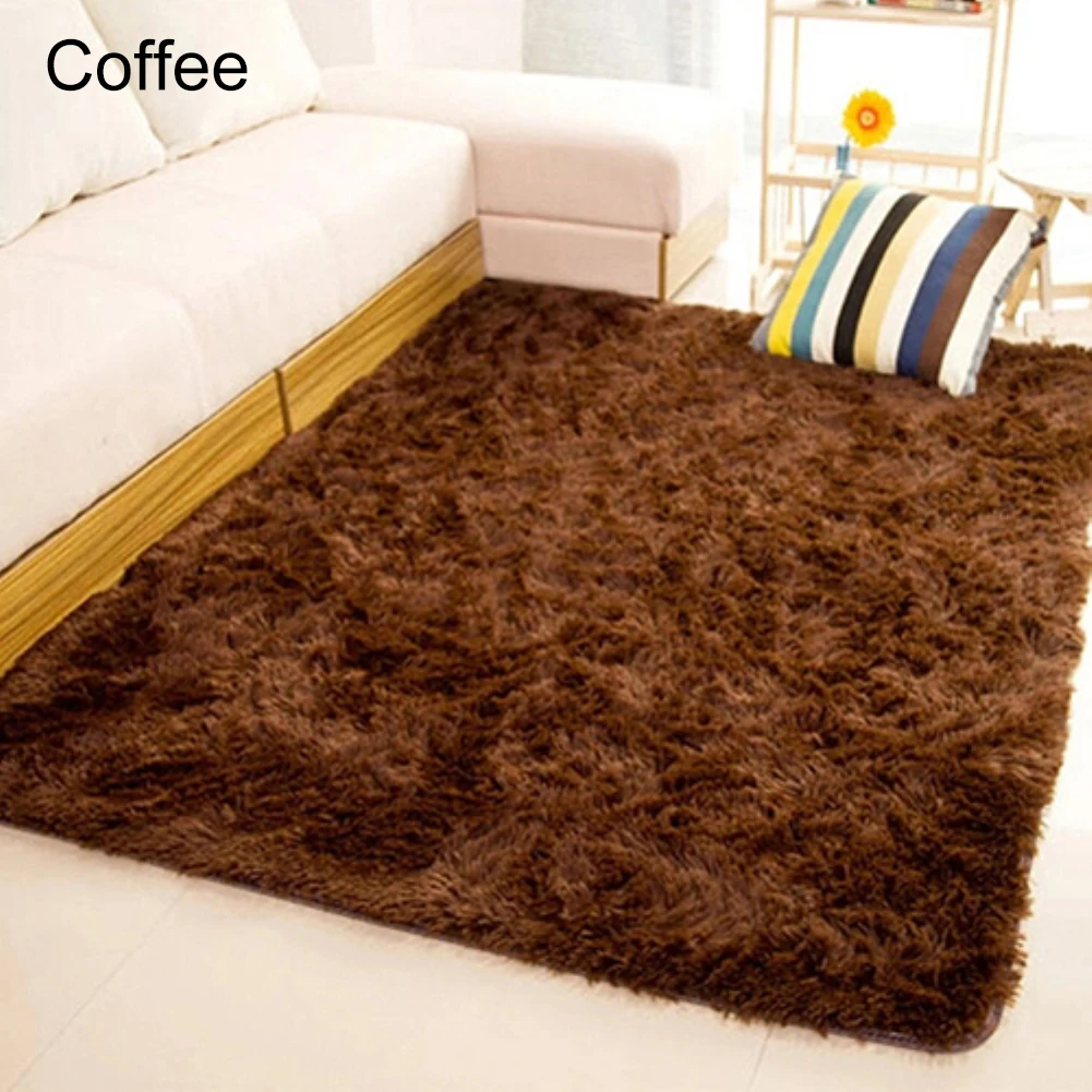 1pc Floor Carpet Mat Soft Anti-Skid Rug Rectangle Area Rug For Home Living Room Bedroom Home Garden