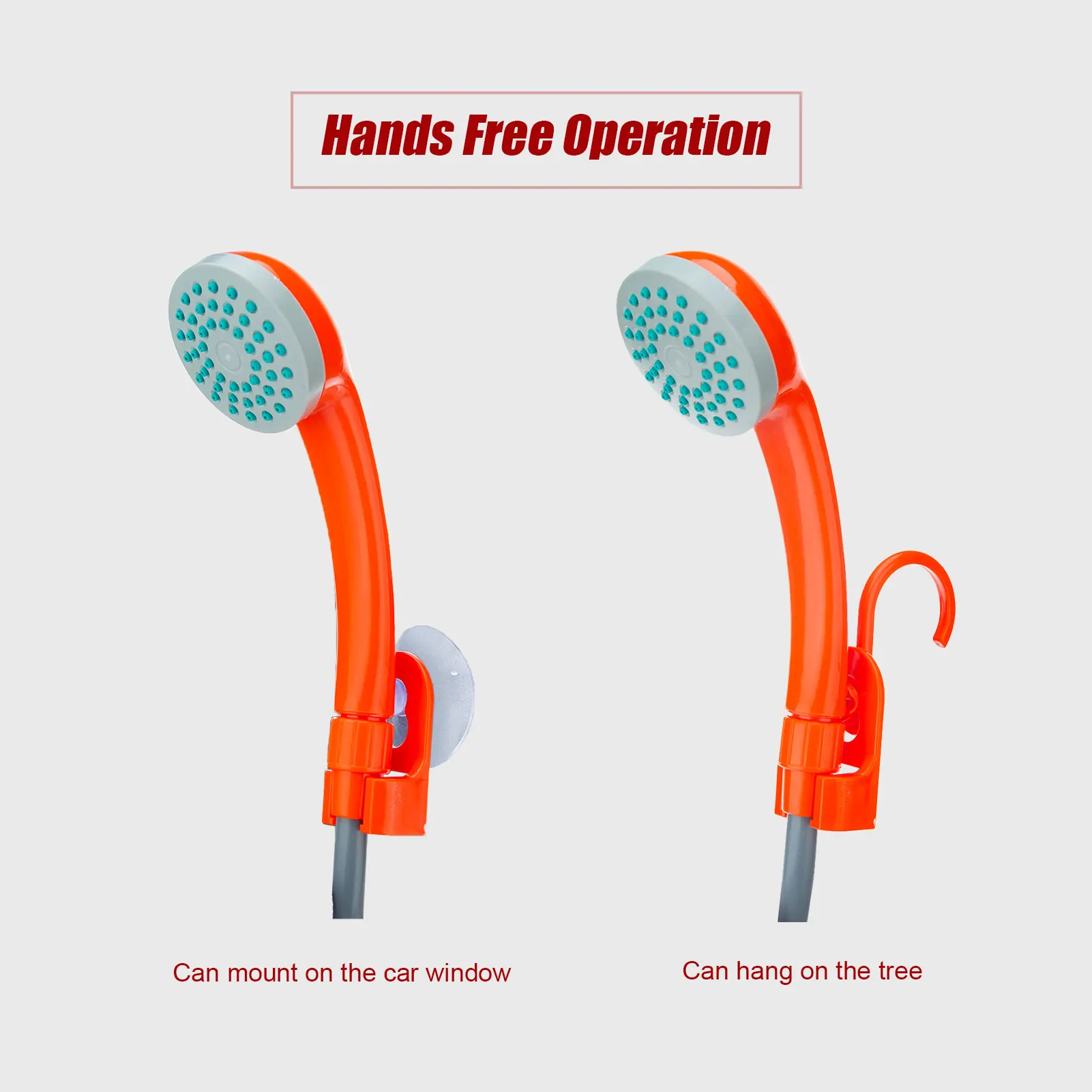 

Outdoor Shower Camping Shower 12V Electric Outdoor Shower Water Bag Kit For Travel Car Washing Hiking Flowering Plants Watering