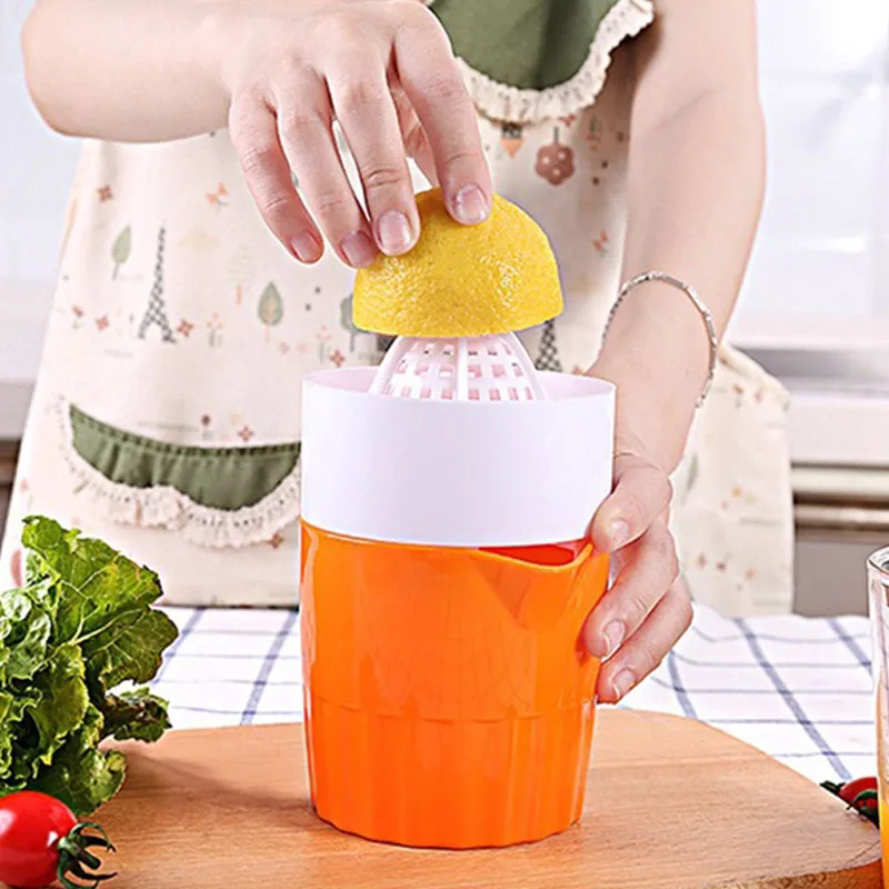 Portable 300ml Manual Juicer Reamer Fruit Squeezer Mini Lemon Citrus Juicer Extractor for Home Healthy Hand Lemon Orange Juicer images - 6