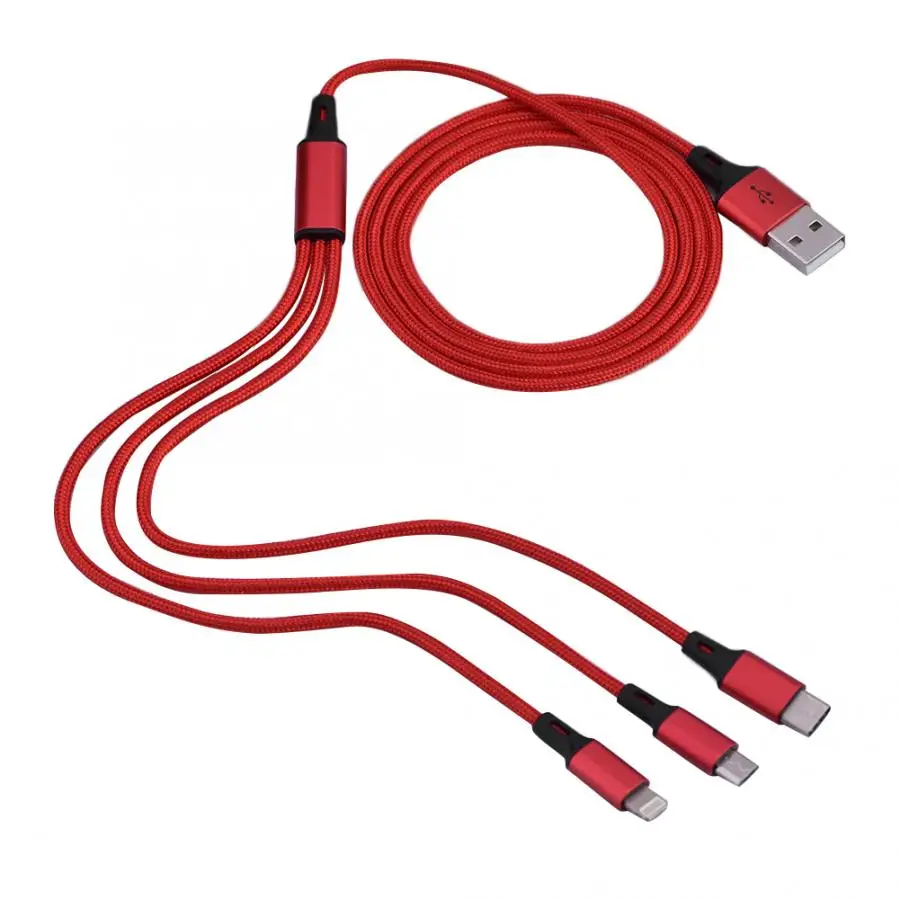 1 2 м телефонный кабель 3 в для быстрой зарядки передачи данных iPhone 11 8 Pin Micro USB или