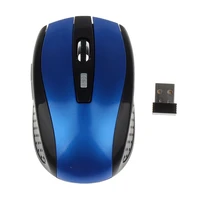 portable 2 4ghz blue silent click wireless optical mouse for gamer pc home office usb scroll mice mouse cordless sem fio usb