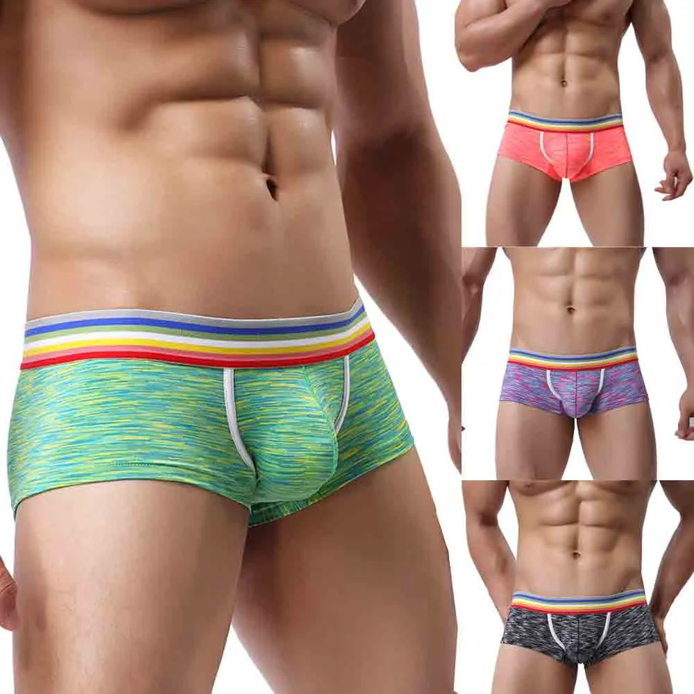 Сексуальное мужское хлопковое нижнее белье боксеры 2020 удобное женские трусы