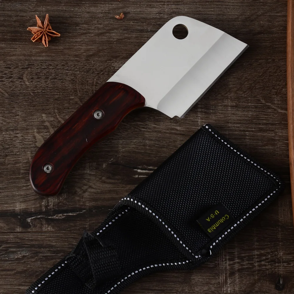 Нож-Кливер из высокоуглеродистой нержавеющей стали 3 дюйма | Дом и сад