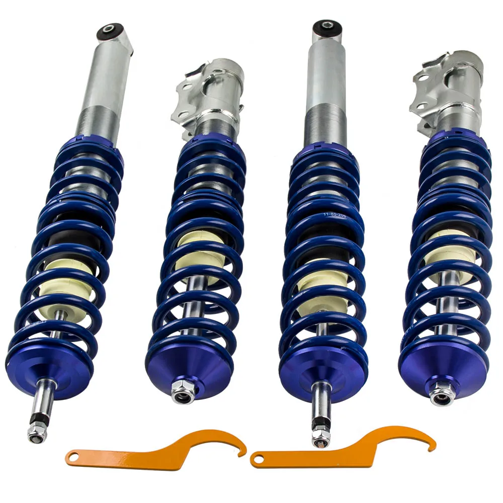 Пружинный поглотитель Coilover Skocks для VW Golf Jetta Mk2 Mk3 Vento 1994 1998 комплект понижения