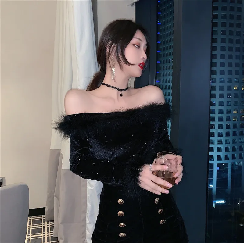 

spring new slash neck leopard patchwork Women's Clothing Tees ladies tops sexy style long sleeve t-shirts moda feminina black